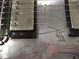 Custom Ron Wood 1978 Metal Front, Tony Zemaitis (Lithuanian, London 1935–2002 Tokyo, Japan), Mahogany, ebony, aluminum, nickel, plastic, mother-of-pearl